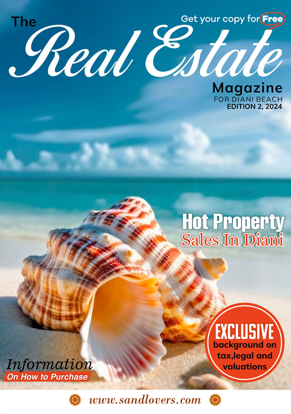 Cover Real Estate Magazine for Diani Beach #2